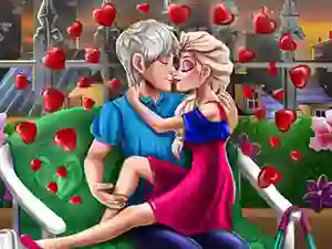Jwèt Ice Queen Romantic Date sou entènèt