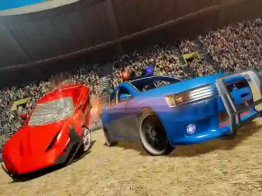 Jwèt Real Car Demolition Derby sou entènèt