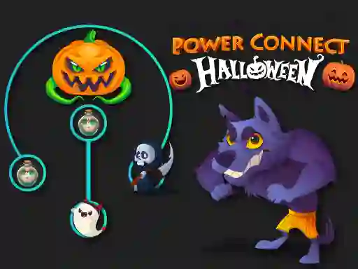 Jwèt Power Connect Halloween sou entènèt