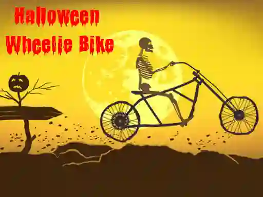 Jwèt Halloween Wheelie Bike sou entènèt