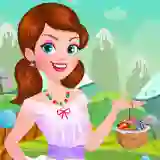 Jwèt Candy Girl Dressup sou entènèt