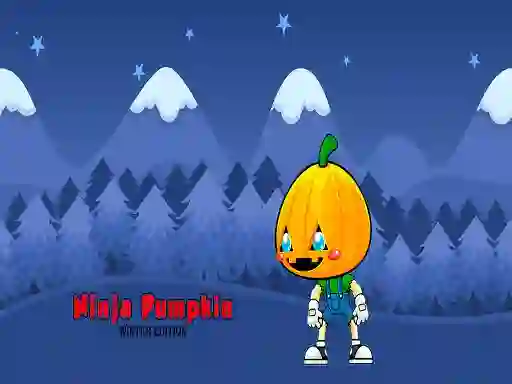 Jwèt Ninja Pumpkin Winter Edition sou entènèt