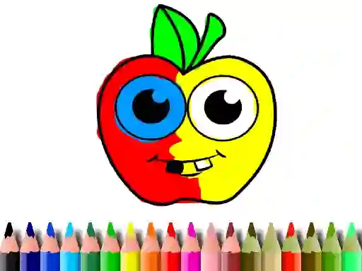 Jwèt Back To School: Apple Coloring Book sou entènèt