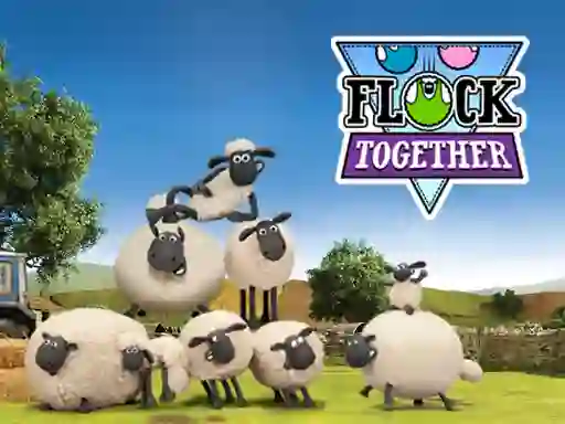 Jwèt Shaun The Sheep Flock Together sou entènèt