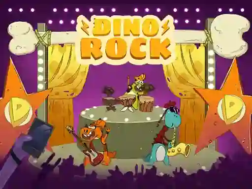 Jwèt Dino Rock sou entènèt