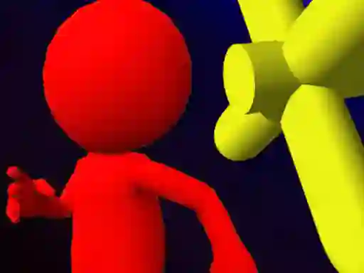Jwèt Human Runner 3D sou entènèt