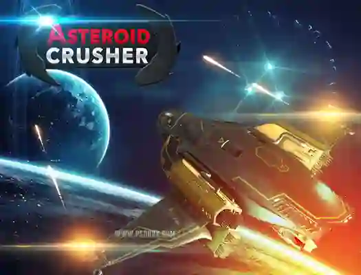 Jwèt Asteroid Crusher sou entènèt