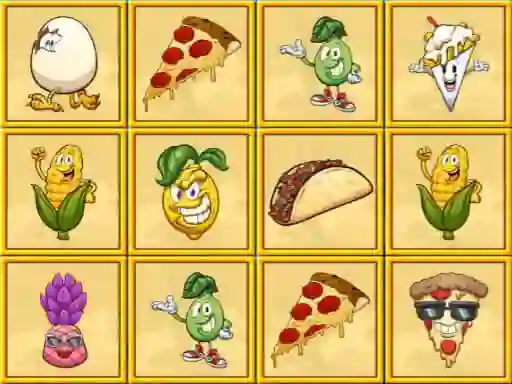 Jwèt Foody Memory sou entènèt