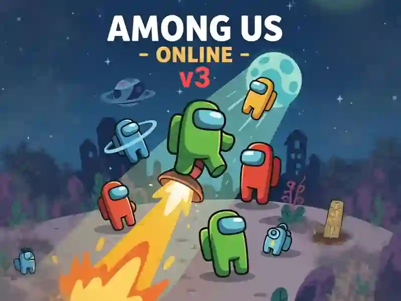 Jwèt Among Us Online v3 sou entènèt