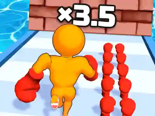 Jwèt Muscle Man Rush sou entènèt