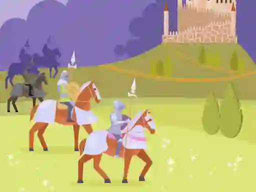 Jwèt Medieval Knights Match 3 sou entènèt