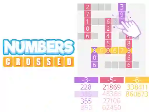 Jwèt Numbers Crossed sou entènèt