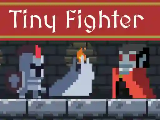 Jwèt Tiny Fighter Unstoppable Run sou entènèt