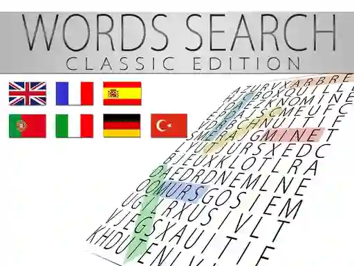 Jwèt Words Search Classic Edition sou entènèt