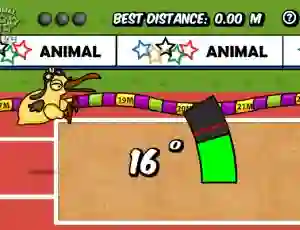 Jwèt Animal Olympics Triple Jump sou entènèt