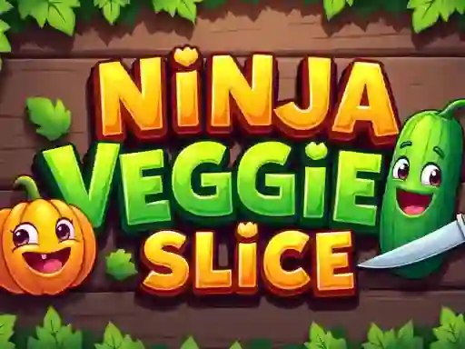 Jwèt Ninja Veggie Slice sou entènèt