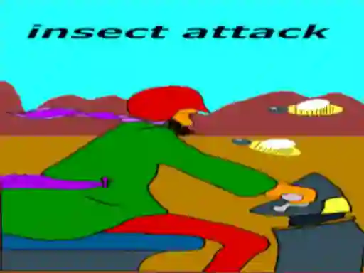 Jwèt Insect Attack sou entènèt