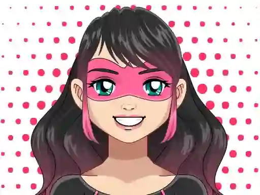 Jwèt Kawaii Superhero Maker sou entènèt