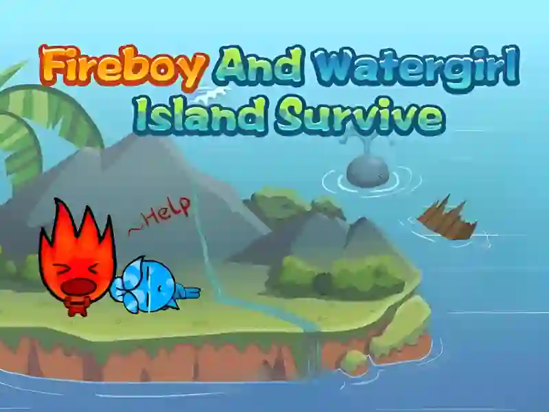 Jwèt Fireboy and Watergirl Island Survive sou entènèt