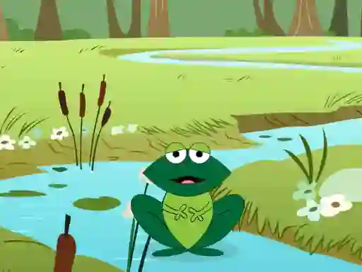 Jwèt Feed The Frog sou entènèt