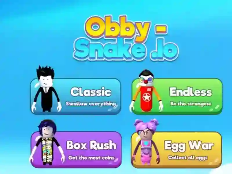 Jwèt Obby - Snake .Io sou entènèt