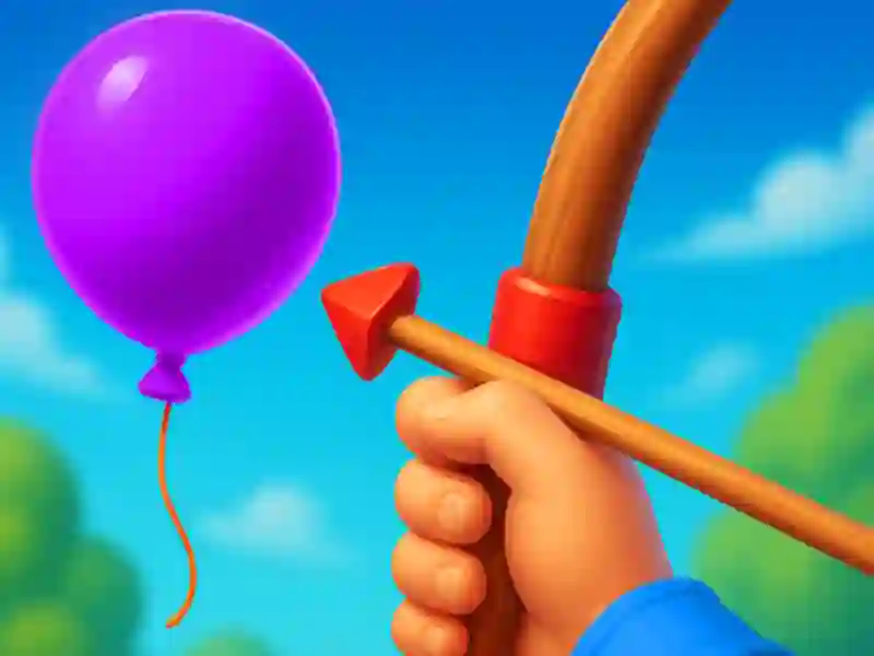 Jwèt Balloon Shooter sou entènèt