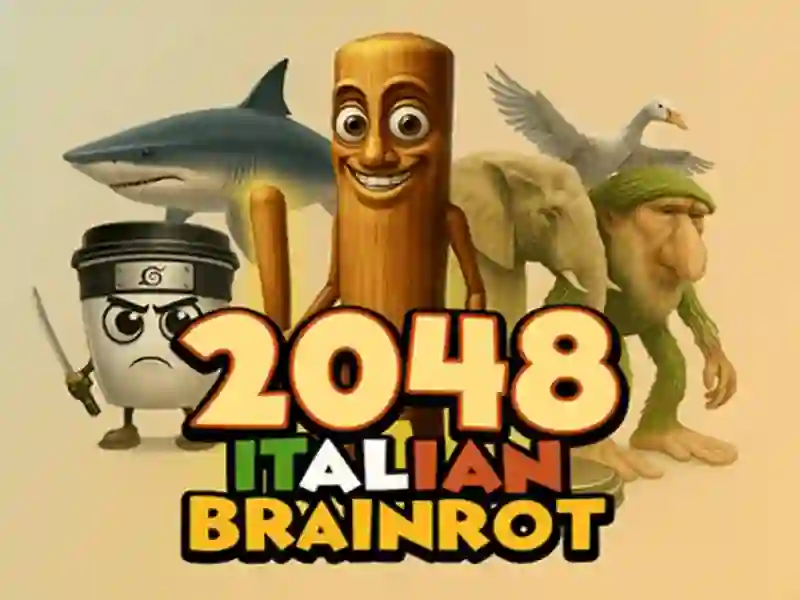 Jwèt 2048 Italian Brainrot sou entènèt
