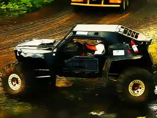 Jwèt 4x4 Buggy Off-Road Puzzle sou entènèt