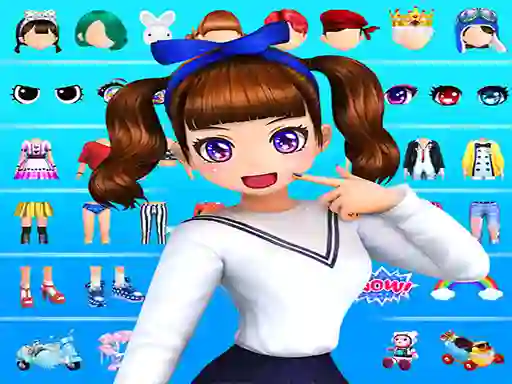 Jwèt Styledoll! - 3D Avatar maker sou entènèt