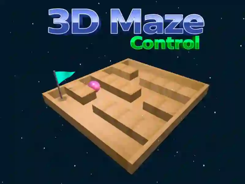 Jwèt 3D Maze Control sou entènèt