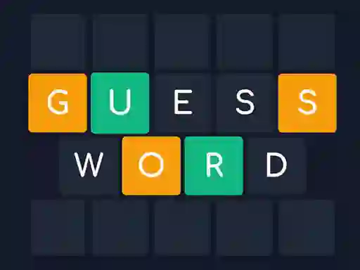 Jwèt Guess Word sou entènèt