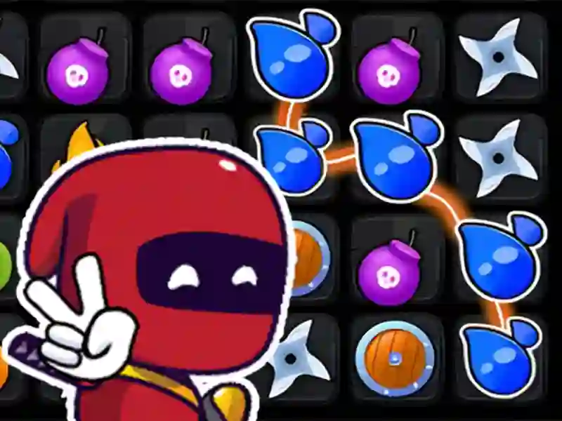 Jwèt Ninja Spell Match sou entènèt