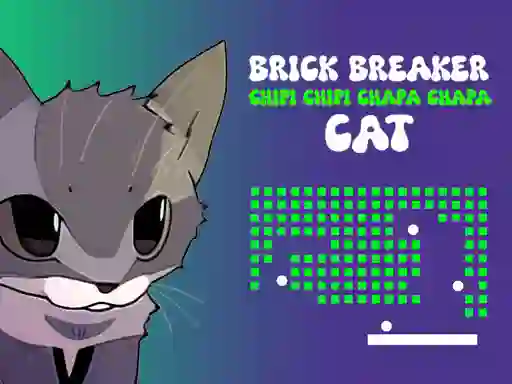 Jwèt Brick Breaker Chipi Chipi Chapa Chapa Cat sou entènèt
