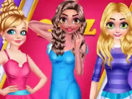 Jwèt Princess Fashion Quiz sou entènèt