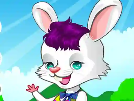 Jwèt Cute Rabbit Dress Up sou entènèt