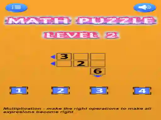 Jwèt Math puzzle sou entènèt