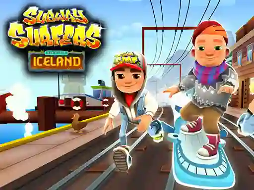 Jwèt Subway Surfers World Tour Iceland My Tour sou entènèt