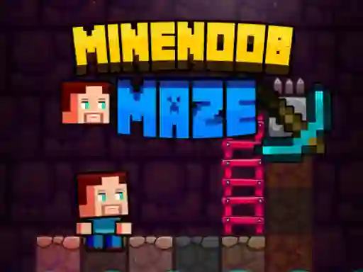 Jwèt MineNoob Maze sou entènèt