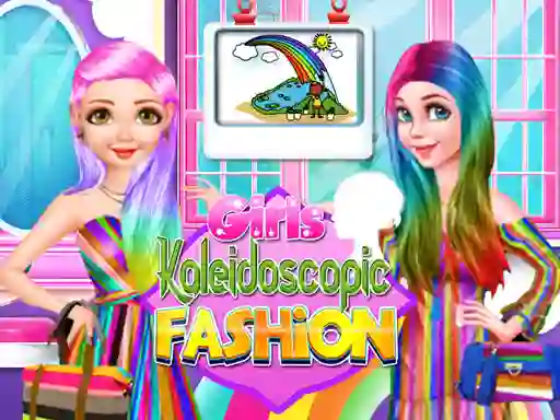 Jwèt Girls Kaleidoscopic Fashion sou entènèt