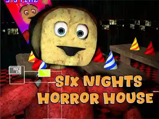 Jwèt Six Nights at Horror House sou entènèt