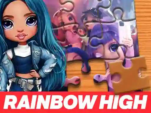 Jwèt Rainbow High Jigsaw Puzzle sou entènèt