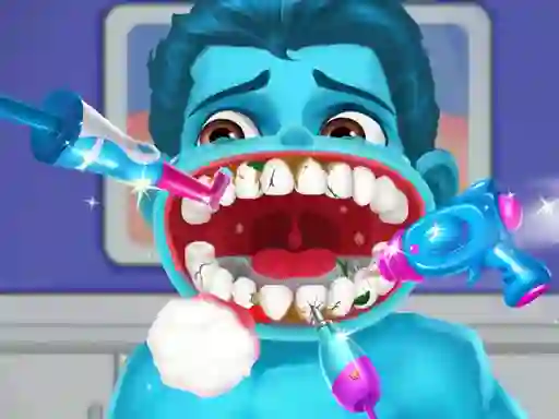 Jwèt Superhero Dentist sou entènèt