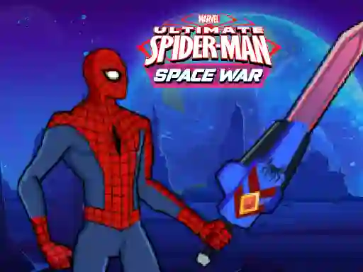 Jwèt Spiderman Space War sou entènèt