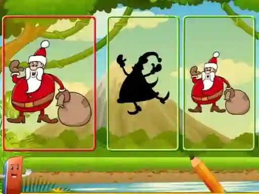 Jwèt Santa Shadow Match sou entènèt