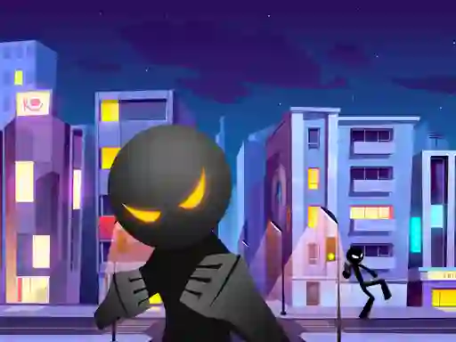 Jwèt Stickman Fighter 3D: Fists Of Rage sou entènèt