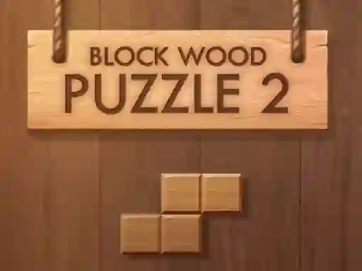 Jwèt Block Wood Puzzle 2 sou entènèt
