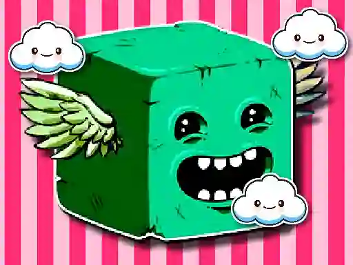 Jwèt Cube Endless Jumping sou entènèt
