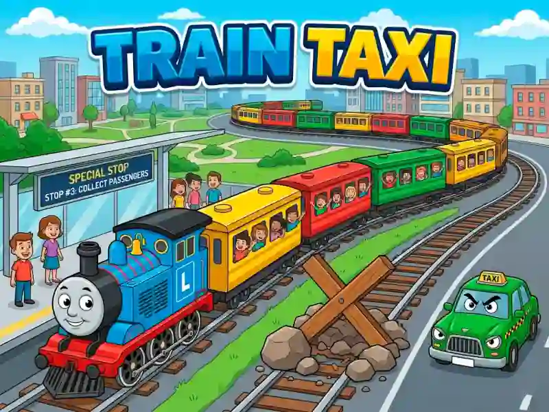 Jwèt Train Taxi sou entènèt