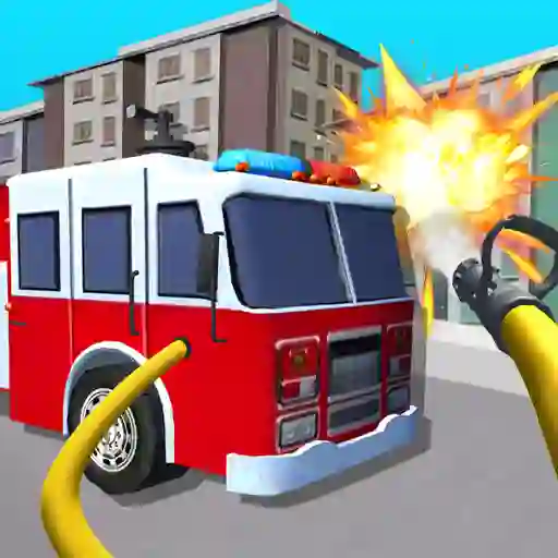 Jwèt Fire Truck Driving Simulator sou entènèt