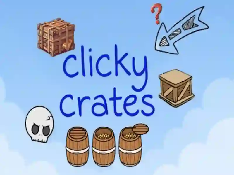 Jwèt Clicky Crates sou entènèt